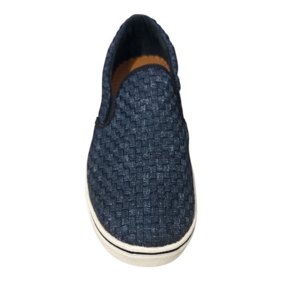 Bernie Mev Women’s Verona Slip-On Sneaker Jeans Blue, Memory Foam Comfort Shoe - Picture 4 of 7